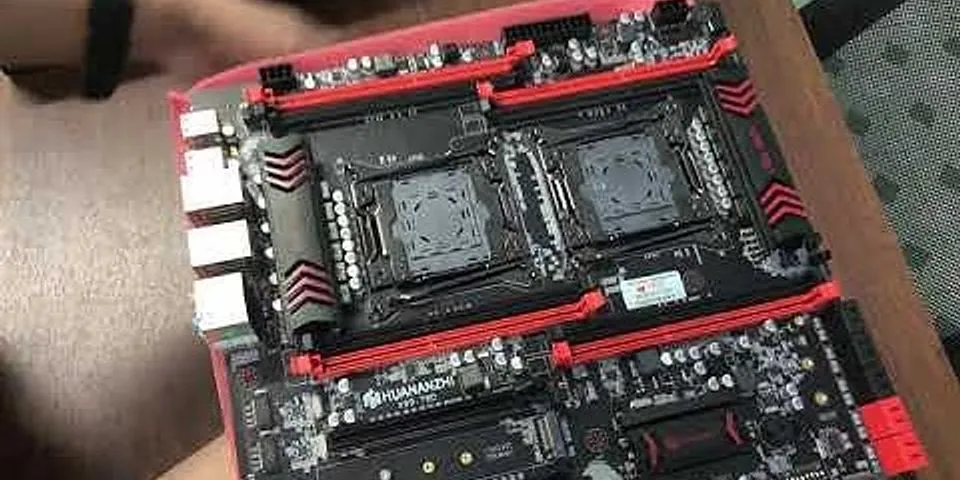 Main X99 Dual CPU