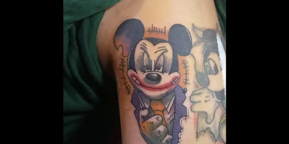 mickey mouse tattoo là gì - Nghĩa của từ mickey mouse tattoo