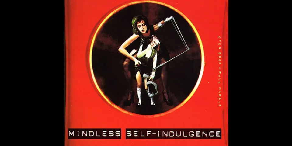 mindless self indulgence là gì - Nghĩa của từ mindless self indulgence