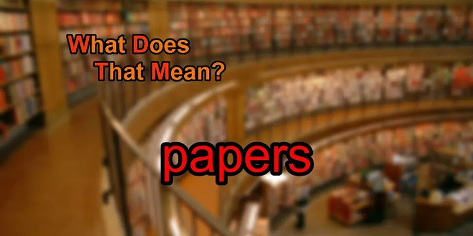 pappers là gì - Nghĩa của từ pappers