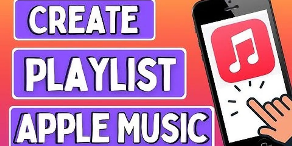 Playlist organizer Apple Music