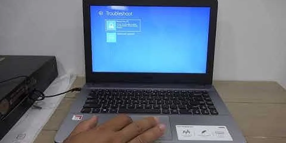 Reboot ASUS laptop