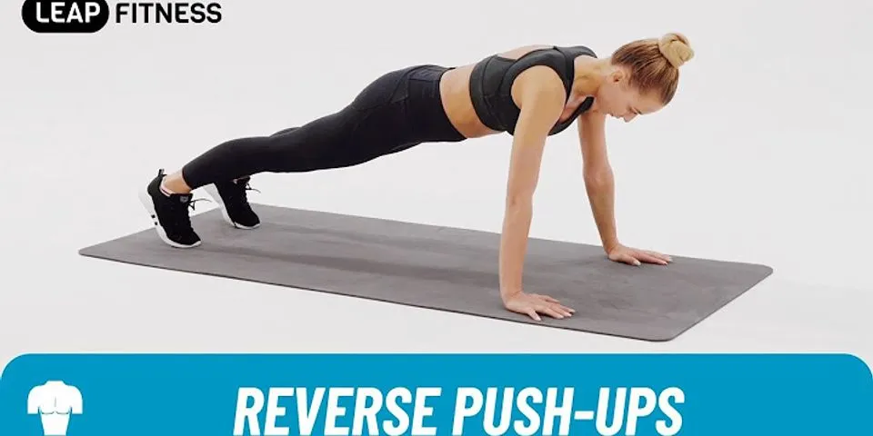 reverse push up là gì - Nghĩa của từ reverse push up