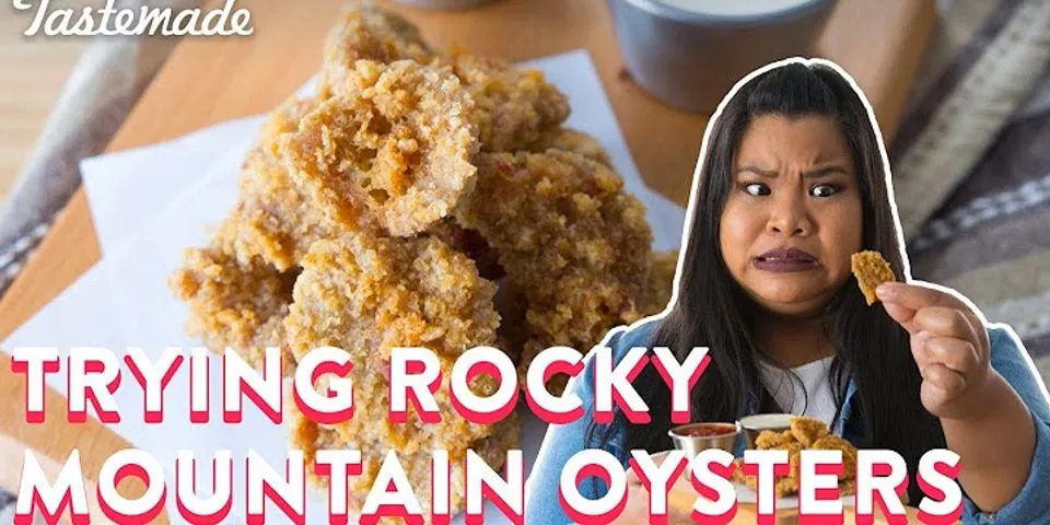 rocky mountain oysters là gì - Nghĩa của từ rocky mountain oysters