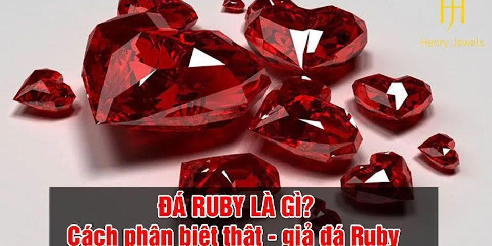 Ruby nghĩa Tiếng Việt là gì