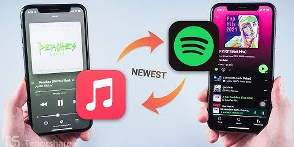 Share playlist between Spotify and Apple Music