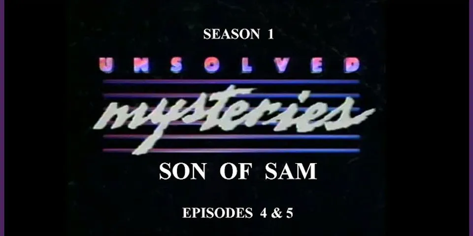 son of sam là gì - Nghĩa của từ son of sam