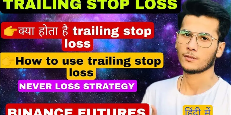 Stop loss crypto Binance