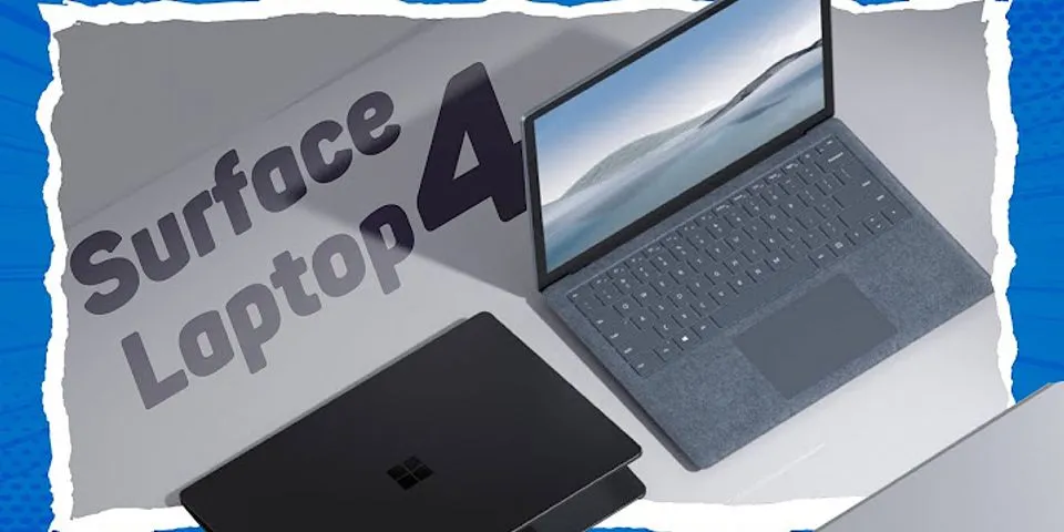 Surface Laptop 4 đánh giá