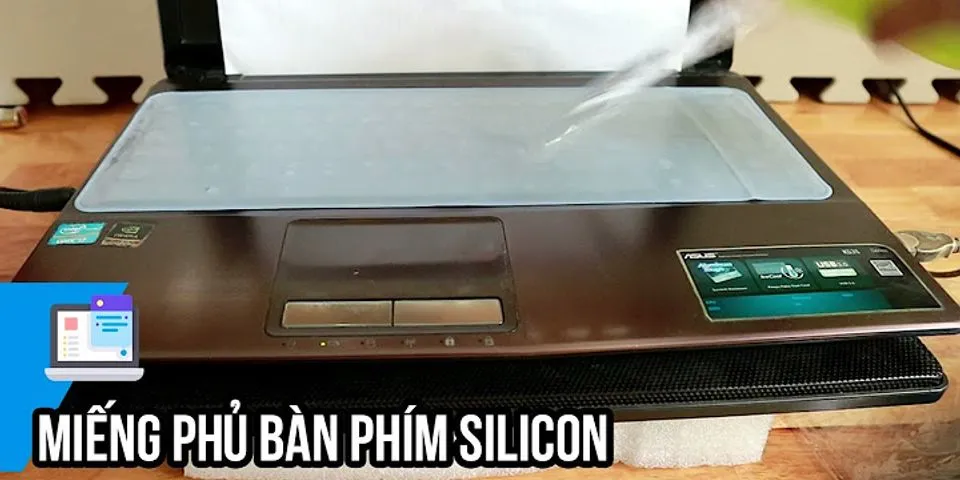 Tấm silicon bảo vệ bàn phím laptop Asus