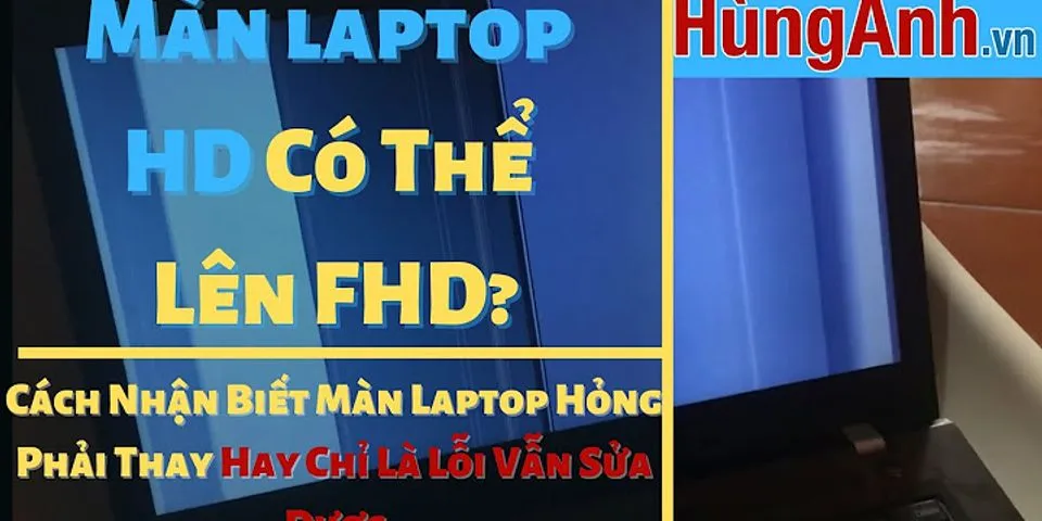 Thay màn OLED cho laptop