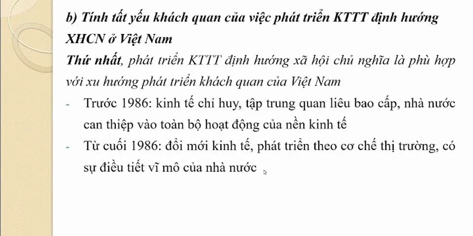 Thực trạng nền kinh tế thị trường định hướng xã hội chủ nghĩa ở Việt Nam