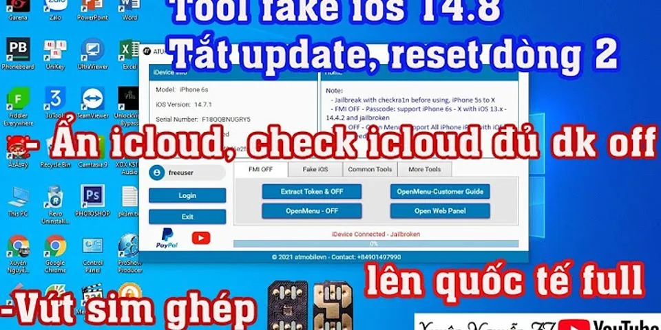 Tool fake iOS 14
