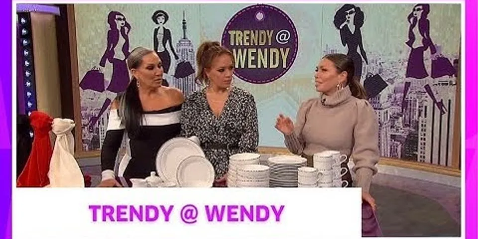 trendy at wendy là gì - Nghĩa của từ trendy at wendy