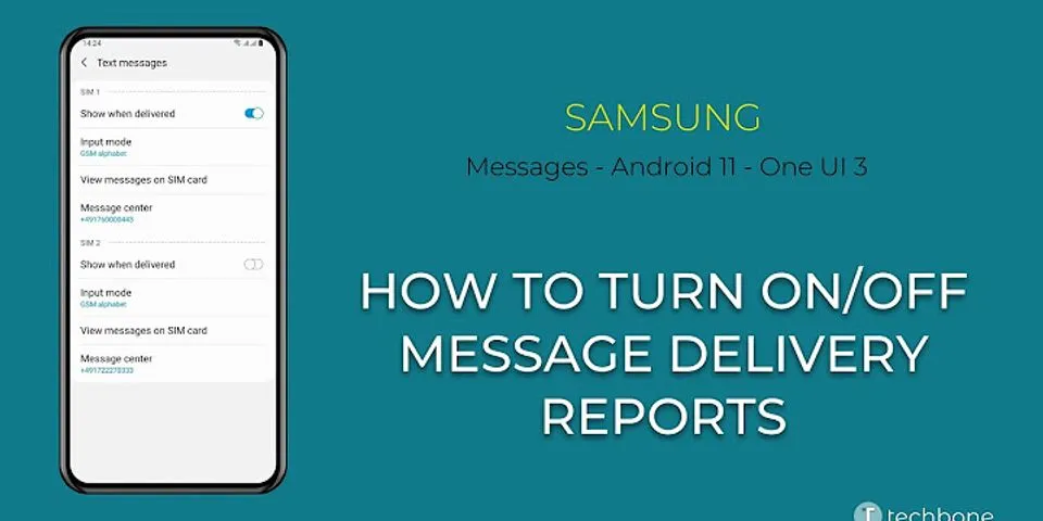 Turn off message preview Samsung