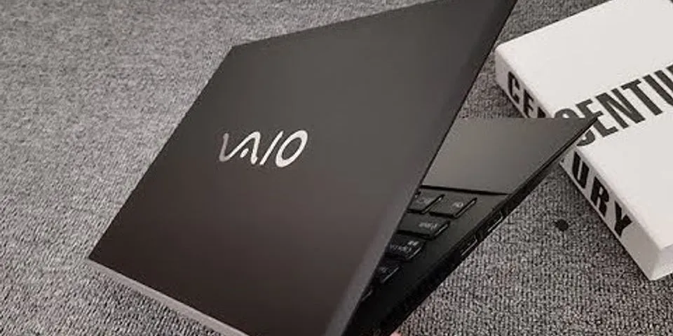 VAIO laptop