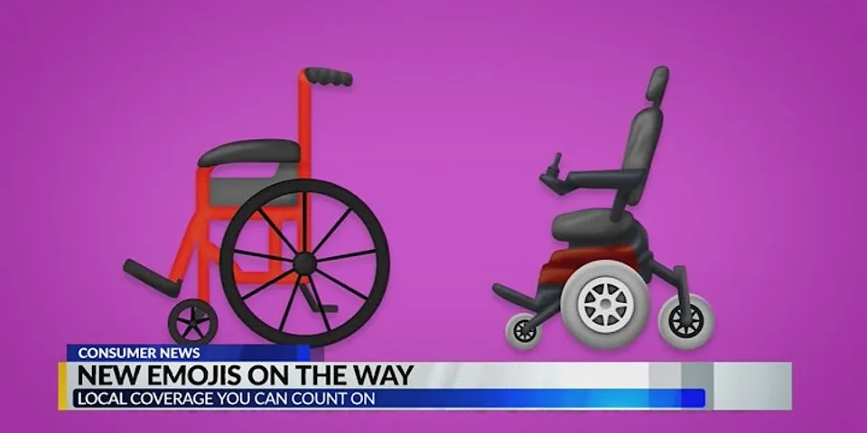 wheelchair emoji là gì - Nghĩa của từ wheelchair emoji