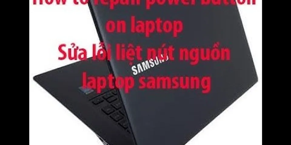 Where is the power button on Samsung laptop