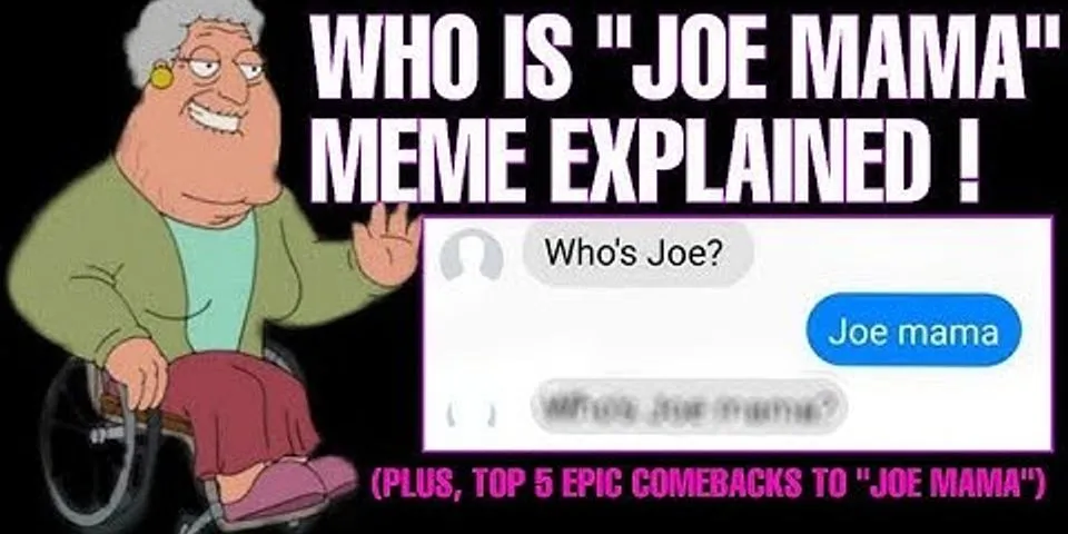 who's joe là gì - Nghĩa của từ who's joe