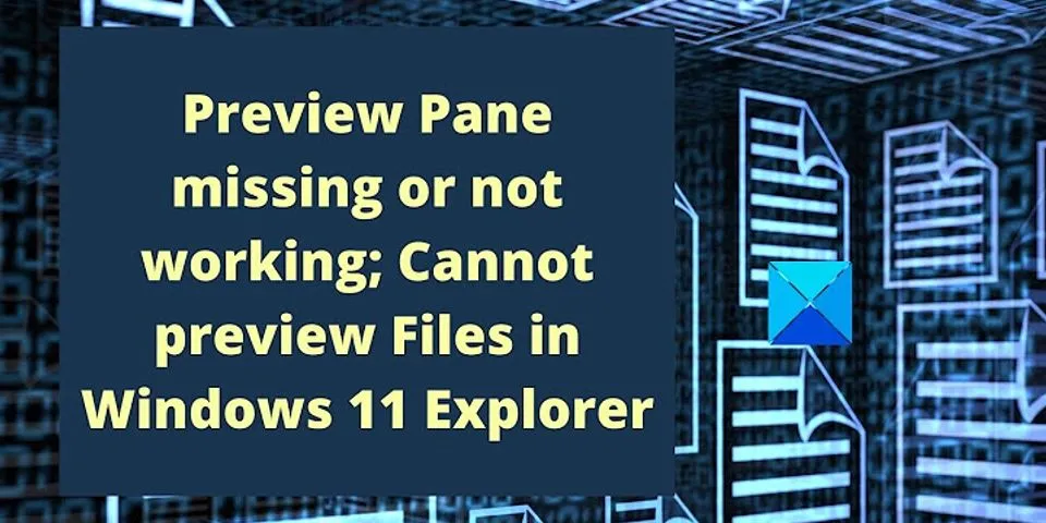 Windows 10 File Explorer preview pane not working for PDF
