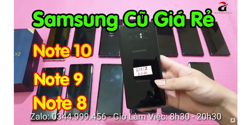 Samsung Note 9 giá bao nhiêu 2020