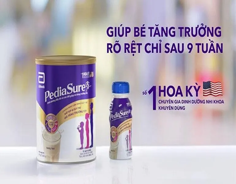 So sánh sữa bột Pediasure Mỹ và Nga cho trẻ, loại nào tốt hơn?