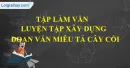 Tập làm văn: Luyện tập xây dựng đoạn văn miêu tả cây cối trang 60 SGK Tiếng Việt 4 tập 2